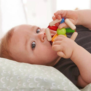 Haba Color Carousel Wooden Clutch Toy