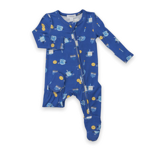 Angel Dear 2 Way Zipper Footie ~ Dreidel