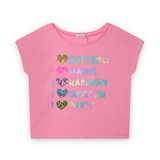 Billieblush I Love Tee Shirt ~ Pink