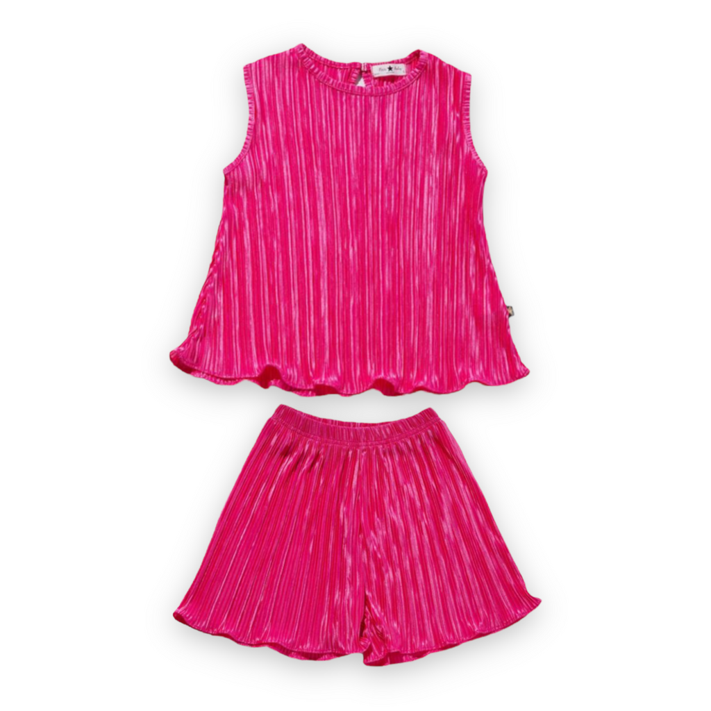 Pleated Tank And Short Set