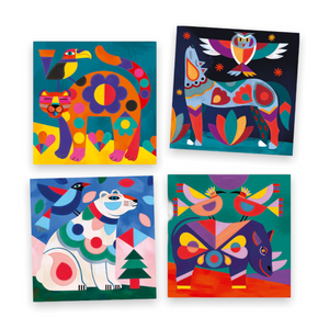 Djeco Fanciful Coloring Surprises Painting Set