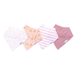 Copper Pearl Bandana Bib Set ~ Lola