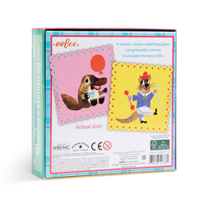 eeBoo Preschool Nice Animals Memory Game