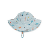Angel Dear Muslin Sun Hat ~ Undersea Stripe