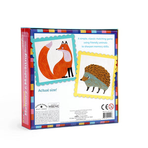 eeBoo Preschool Animal Memory & Matching Game