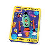 Mudpuppy Rocket Ships Magnetic Build-It Play Set