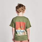 Munster Kids Sunset Tee ~ Olivine