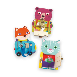 Djeco Locktou Wooden Activity Toy