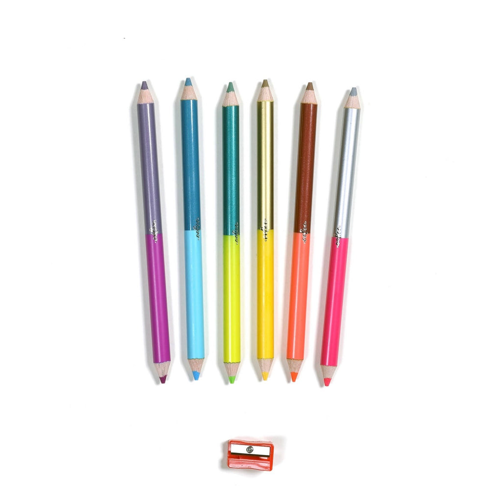 eeBoo Solar System Jumbo Double-Sided Colored Pencils