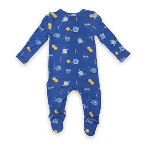 Angel Dear 2 Way Zipper Footie ~ Dreidel