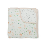 Loulou Lollipop Muslin Quilt Blanket ~ Bunny Meadow