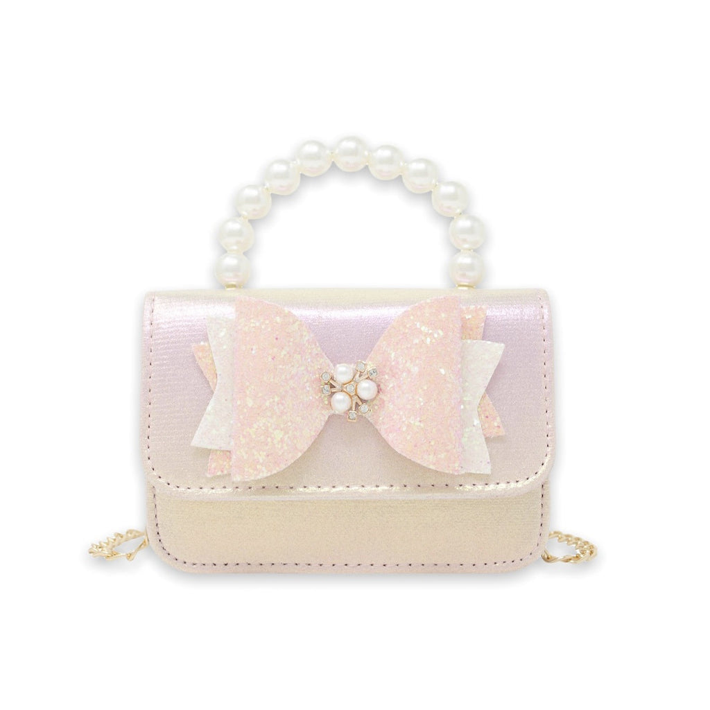 Tiny Treats Bow Pearl Handle Handbag