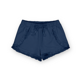 Mayoral Baby Girl Basic Ruffle Shorts ~ Navy