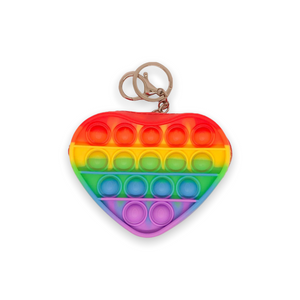 Bari Lynn Pop It Coin Purse Keychain
