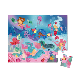 Janod 24 pc Puzzle ~ Mermaids