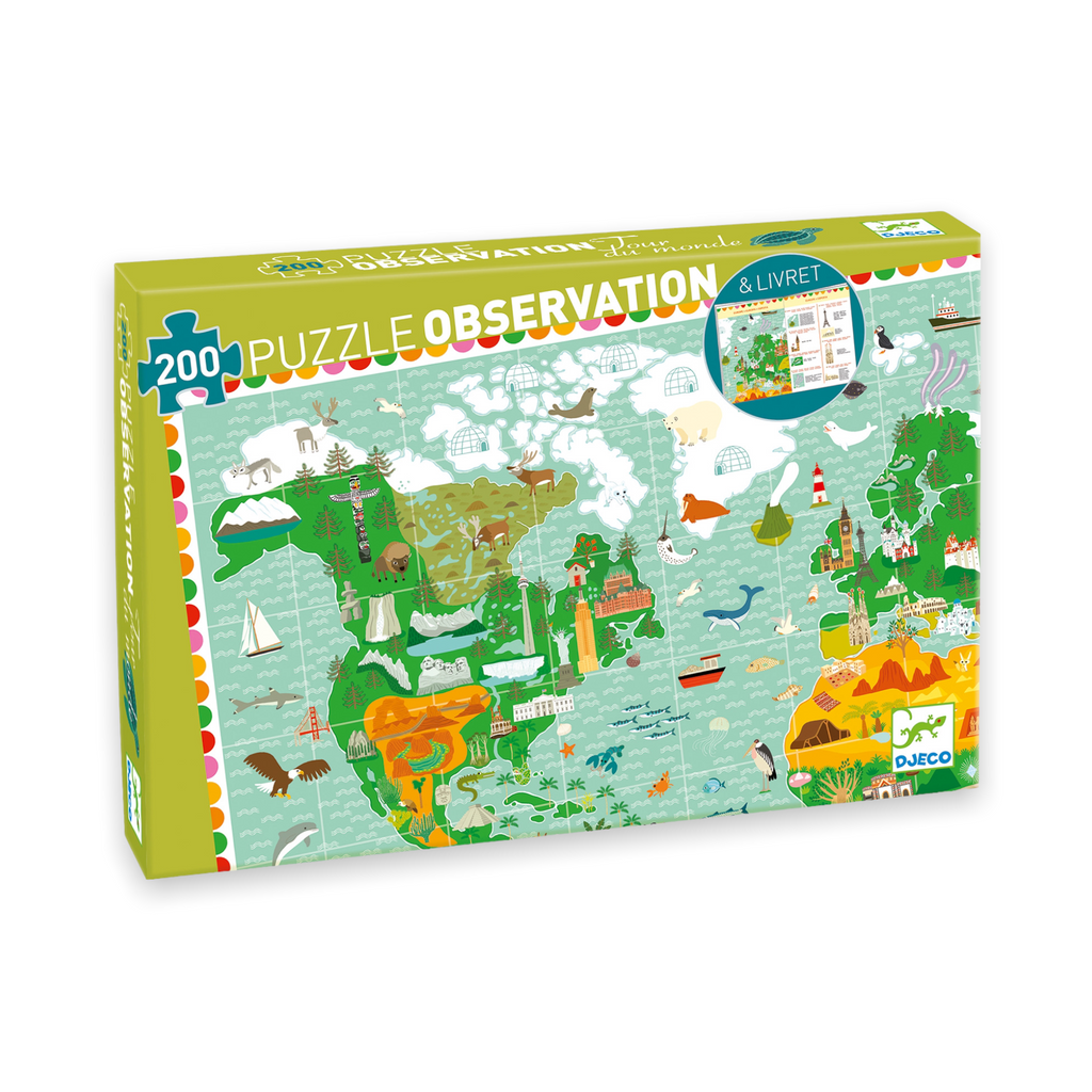 Djeco Around the World Observation Puzzle