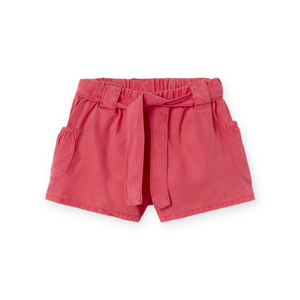 Mayoral Baby Girl Tencel Shorts ~ Watermelon