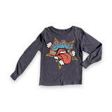 Rowdy Sprout Baby l/s Tee ~ Rolling Stones
