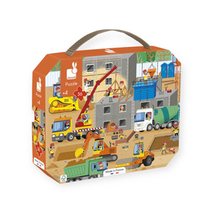 Janod Construction Site 36 pc Puzzle