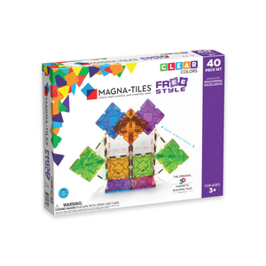 Magna-Tiles FreeStyle 40 Piece Set
