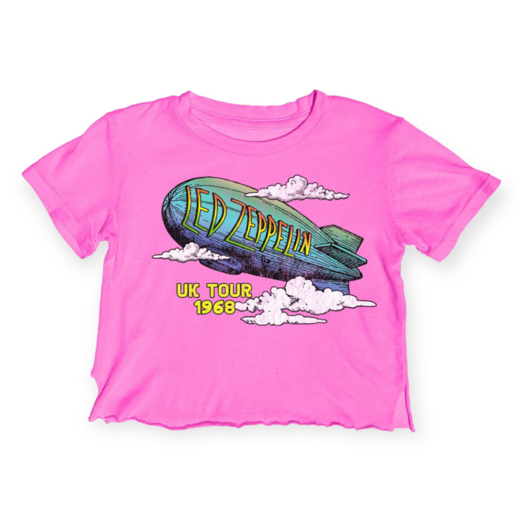 Pink led best sale zeppelin shirt