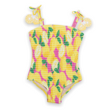 Shade Critters Baby Smocked Swimsuit ~ Summer Lemonade