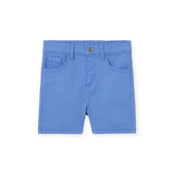 Mayoral Baby Boy 5 Pocket Twill Shorts ~ Atlantic