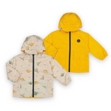 Mayoral Baby Boy Reversible Printed Windbreaker ~ Amber