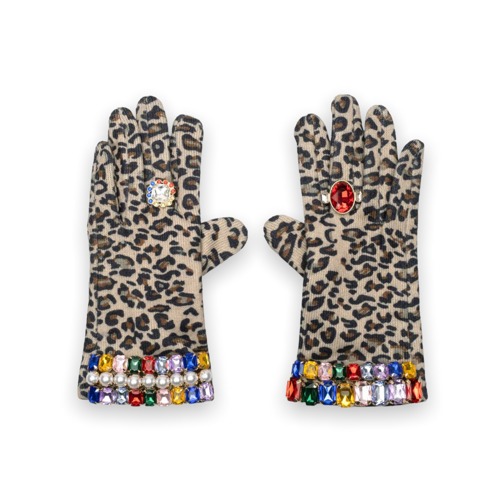 Super Smalls Jungle Long Jeweled Gloves