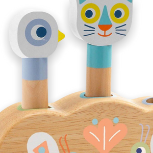 Djeco BabyPopi Wooden Activity Toy