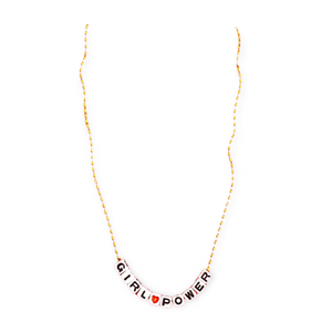 Gunner & Lux Girl Power Necklace