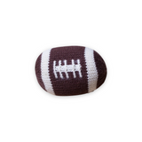 Estella Knit Baby Rattle ~ Football
