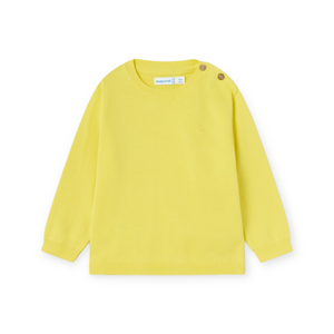 Mayoral Baby Boy Basic Knit Sweater ~ Lemon