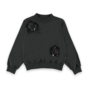 Molo Girls Marge Sweatshirt and Brook Skirt Set ~ Space Grey