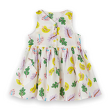 Stella McCartney Baby Girl Palm Leaves Dress w/ Bloomer