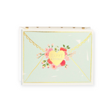 The First Snow Gold Foil Envelope Birthday Card
