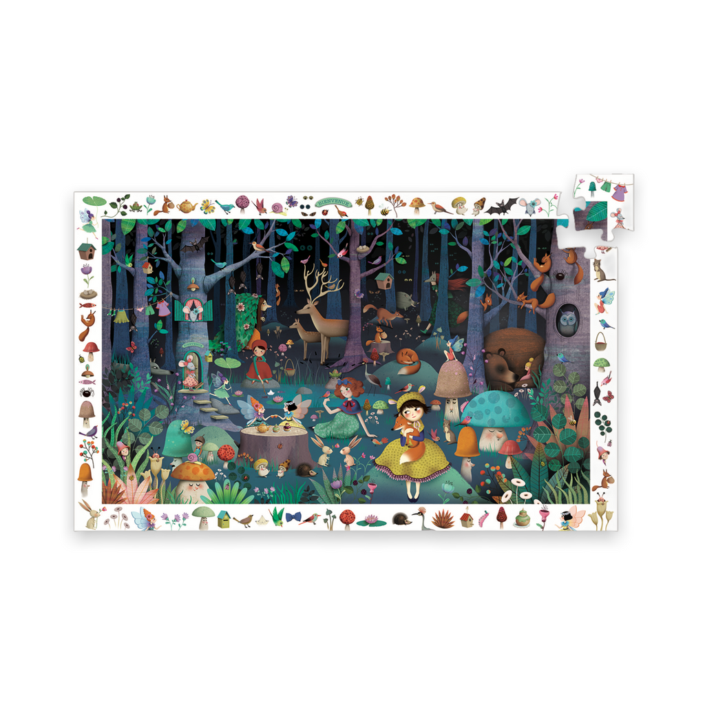 Djeco Enchanted Forest Observation Puzzle