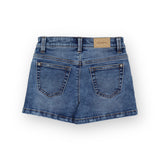 Mayoral Girls Basic Jean Shorts ~ Medium Wash