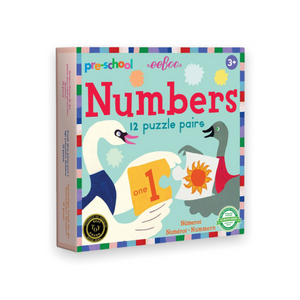eeBoo Preschool Numbers Puzzle Pairs