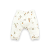 Play Up Baby Boy T-Shirt & Plush Printed Pants ~ White/Tomatoes