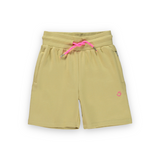 Molo Mike Smiley Sweatshirt & Alw Shorts Set ~ Cardboard/Pink