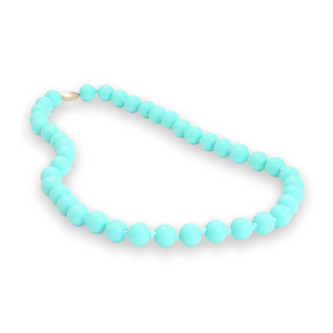 Chewbeads Jane Teething Necklace ~ Turquoise