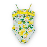 Mayoral Girls Printed Swimsuit ~ Lemons