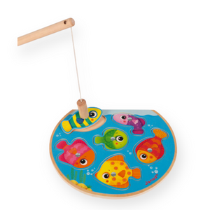Janod Speedy Fish Wooden Magnetic Puzzle