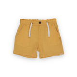 Me & Henry Baby Crew Gauze Shorts ~ Gold