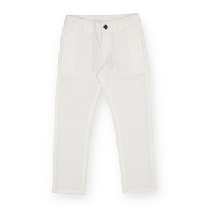 Mayoral Boys Twill Pants ~ Natural