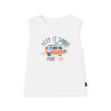 Mayoral Baby Boy Keep It Simple Tank ~ White