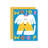 Wrap Woof Woof Dog Birthday Card