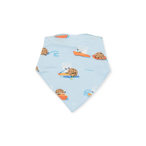 Angel Dear Bandana Bib ~ Surfs Up Milk & Cookies