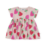 Molo Baby Channi Printed Dress ~ Strawberries Mini